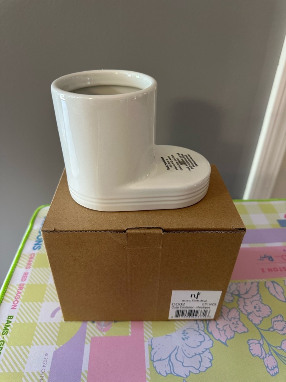 NWT Nora Fleming Cutie Container